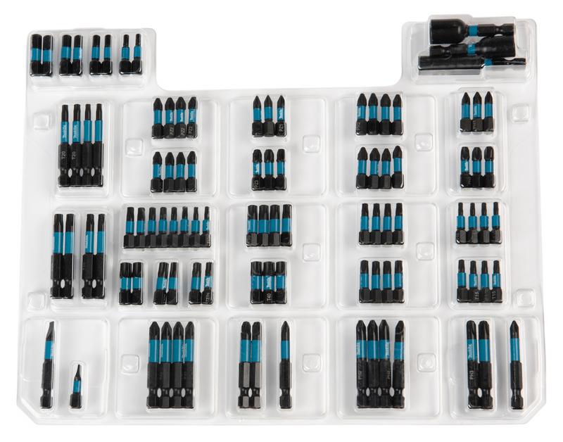 Makita E-24826 Impact Black 100 Piece Screwdriver Bit Set