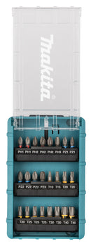 Makita E-25068 Impact Premier 28 Piece Torsion Bit Set 1/4"