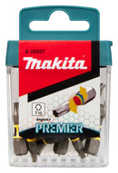 Makita E-25937 Impact Premier Torsion Screw Bit Set, T10, 15pc 25mm