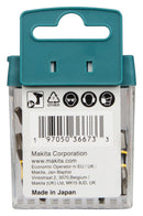 Makita E-25937 Impact Premier Torsion Screw Bit Set, T10, 15pc 25mm