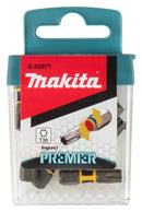 Makita E-25971 Impact Premier Torsion Bit Set T30, 15pc 25mm