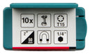 Makita E-26026 Impact Premier Torsion Bit Set, T15, 10pc 50mm