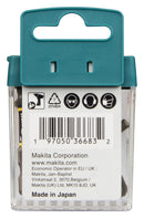 Makita E-26032 Impact Premier Torsion Bit Set, T20, 10pc 50mm