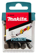 Makita E-26048 Impact Premier Torsion Bit Set, T25, 10pc 50mm