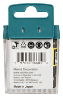 Makita E-26054 Impact Premier Torsion Bit Set, T30, 10pcs 50mm