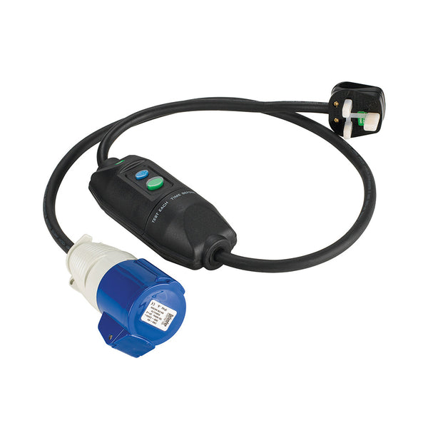 Defender E11085C In-Line RCD Lead 1m