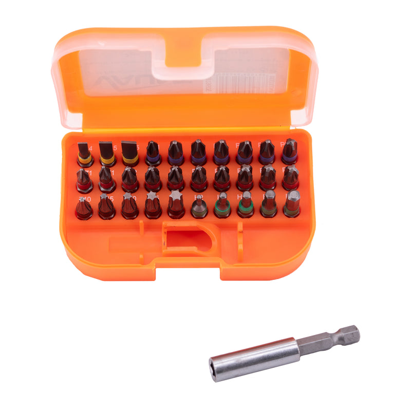 Vaunt E1307005 Essentials Screwdriver Bit Set Mixed - 31 Piece