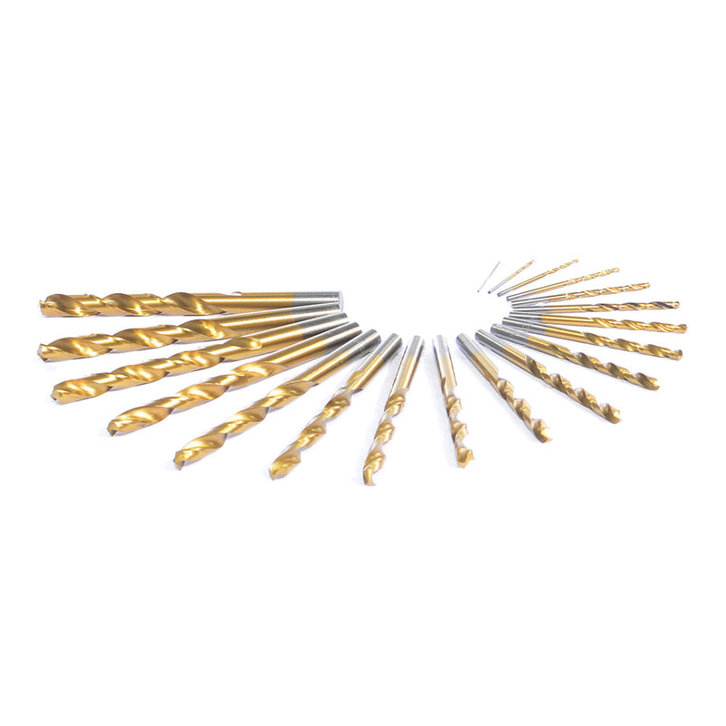 Vaunt E1324040 Essentials HSS Titanium Coated Drill Bit Set - 19 Piece