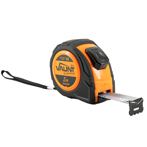 Vaunt E1456009 Essentials 5m Dual Auto Lock Tape Measure