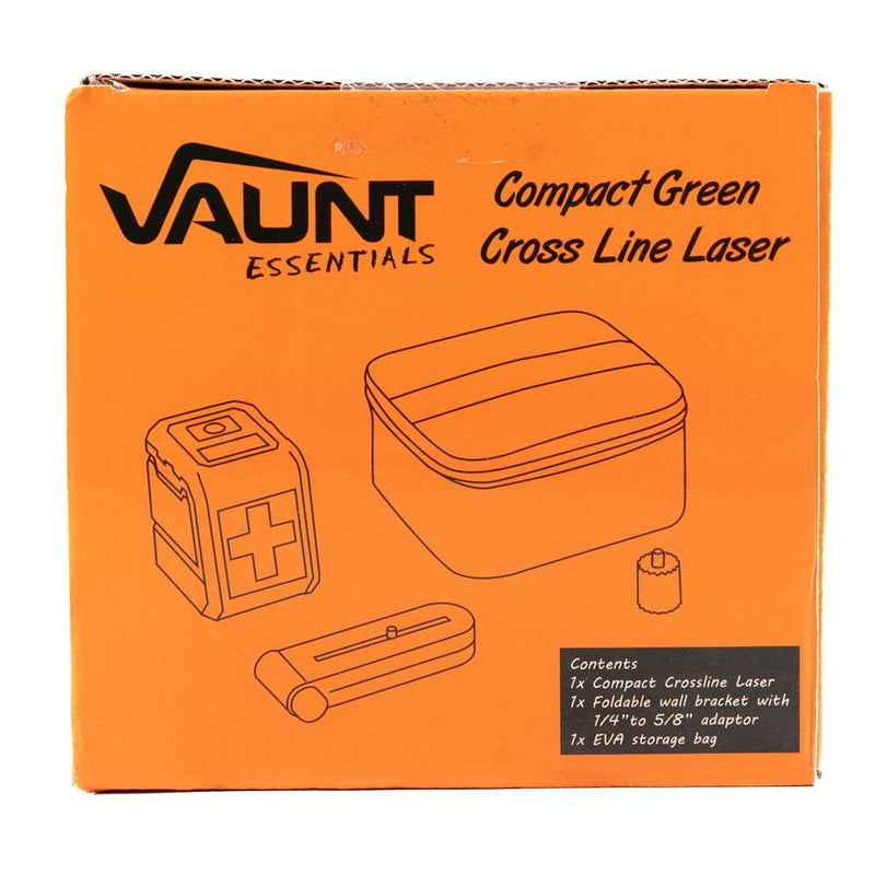 Vaunt E1503000 Essentials Compact Green Crossline Laser