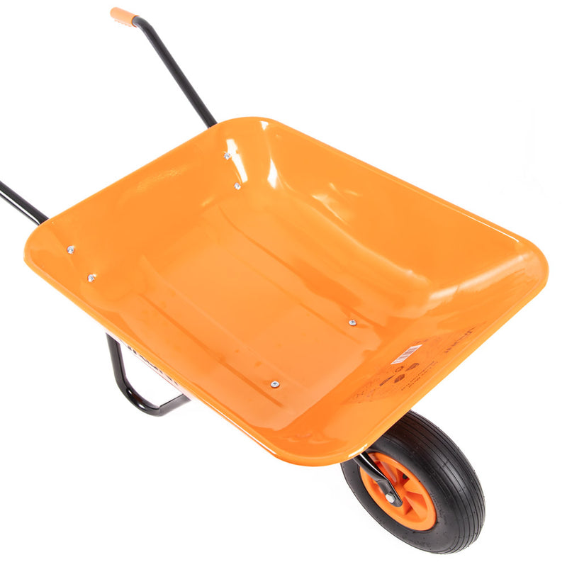 Vaunt E1924018 Essentials 65Ltr Metal Wheelbarrow