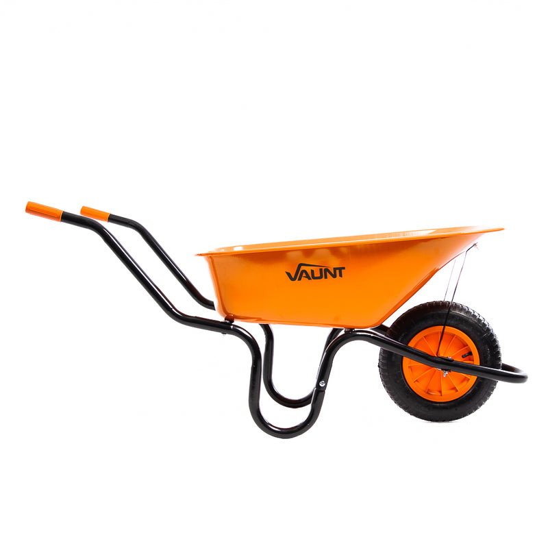 Vaunt E1924019 Essentials 85Ltr Metal Wheelbarrow