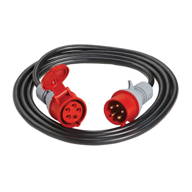 Clarke 3220848 DCL16A-B 2.5m 400V Connecting Lead with 16Amp Plug and Socket
