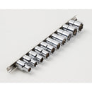 Clarke 1700825 PRO418 1/2” Drive Socket Set on Clip – Metric