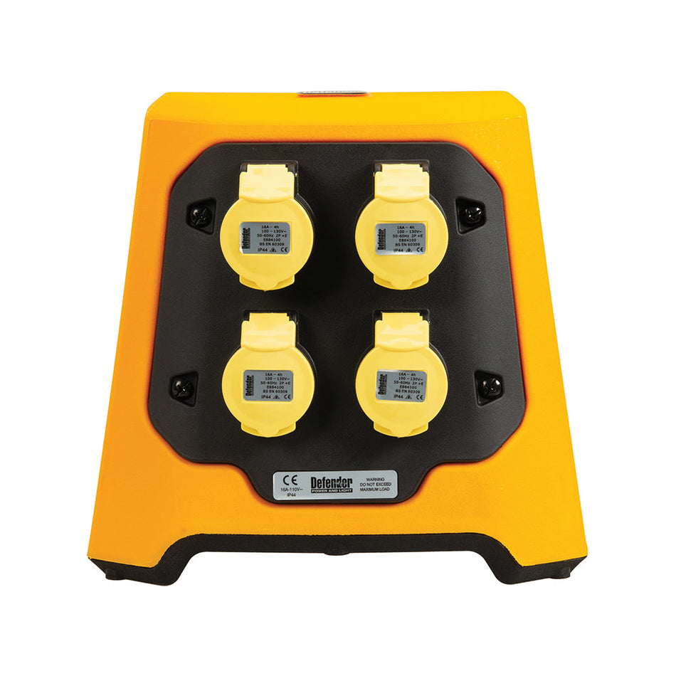 Defender E712654 Uplight V3 Multi Socket Base 4 x 16A (Base Only)