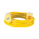 Defender E85123 Arctic Extension Lead Yellow 16A 2.5mm2 10m