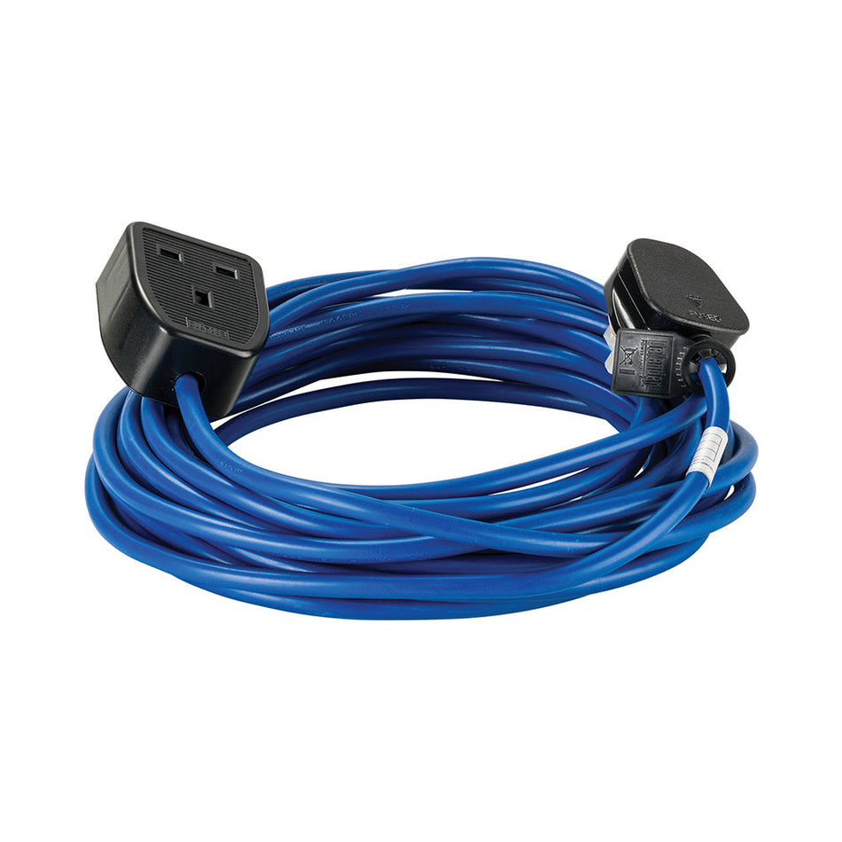 Defender E85223 Extension Lead Blue 1.5mm2 13A 10m