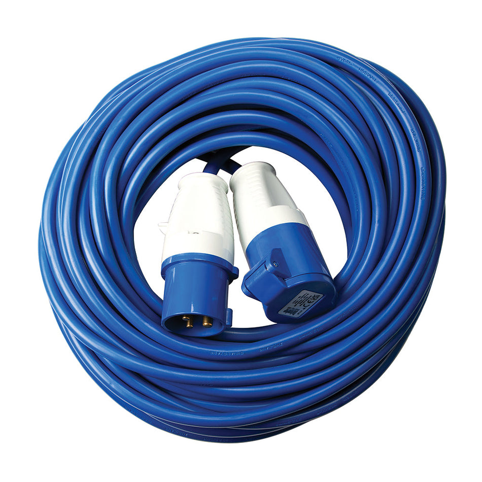 Defender E85234 Arctic Extension Lead Blue 2.5mm2 16A 25m