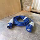 Defender E85237 Arctic Extension Lead Blue 2.5mm2 32A 14m