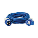 Defender E85237 Arctic Extension Lead Blue 2.5mm2 32A 14m