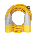 Defender E85240 Extension Lead Yellow 4mm2 32A 14m