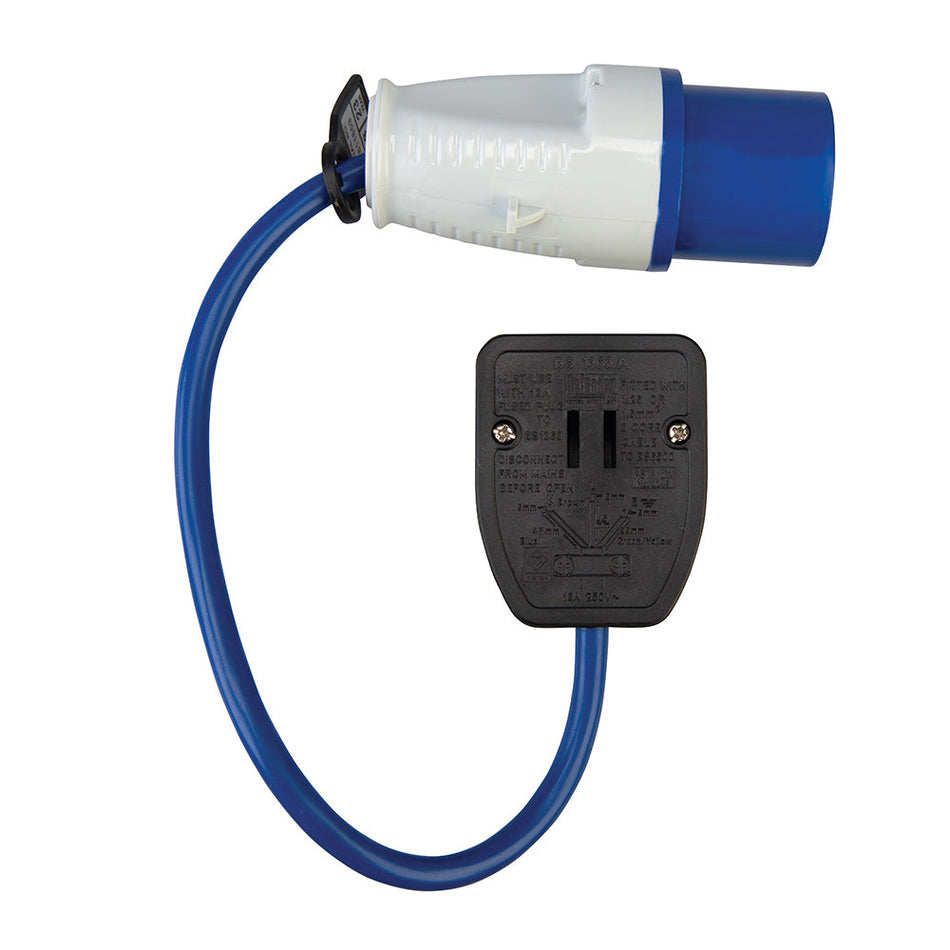 Defender E85300 Fly Lead Converter 16A - 13A
