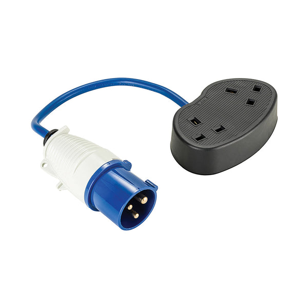 Defender E85302 Fly Lead Converter 16A - 2 x 13A