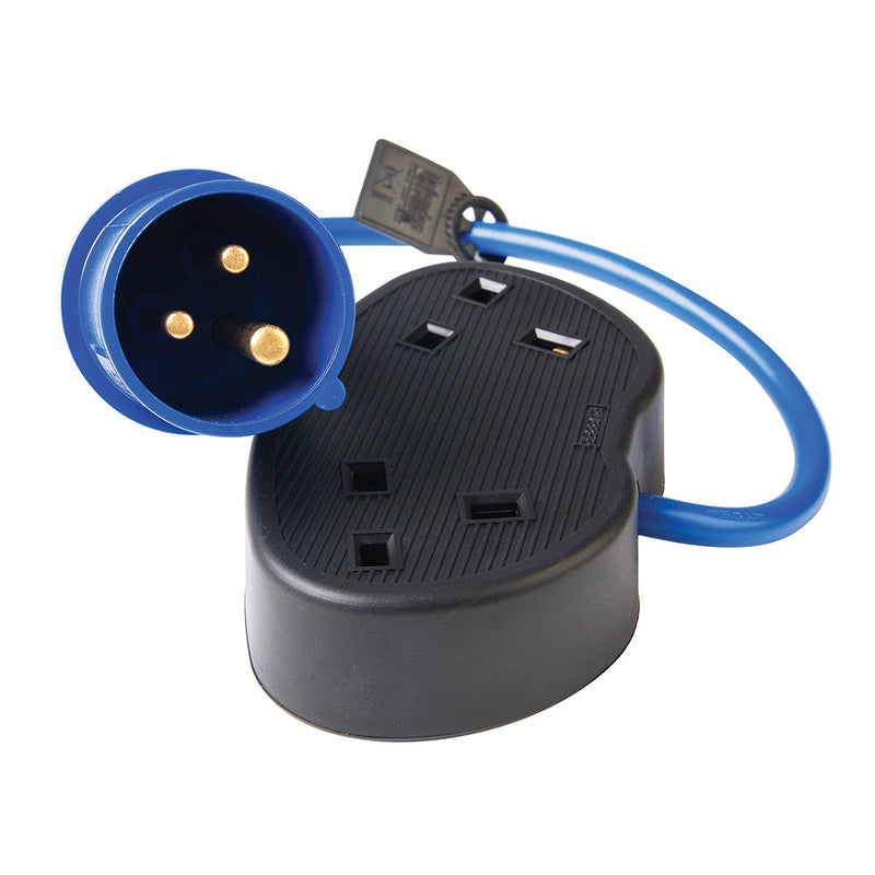 Defender E85302 Fly Lead Converter 16A - 2 x 13A