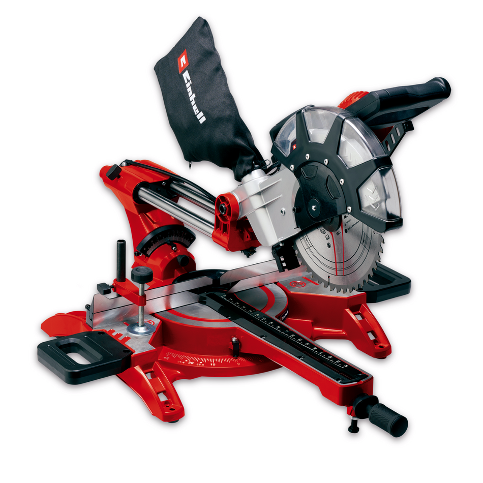 Einhell 4300395 TC-SM 2534/1 Dual 250mm Electric Sliding Mitre Saw - 240V