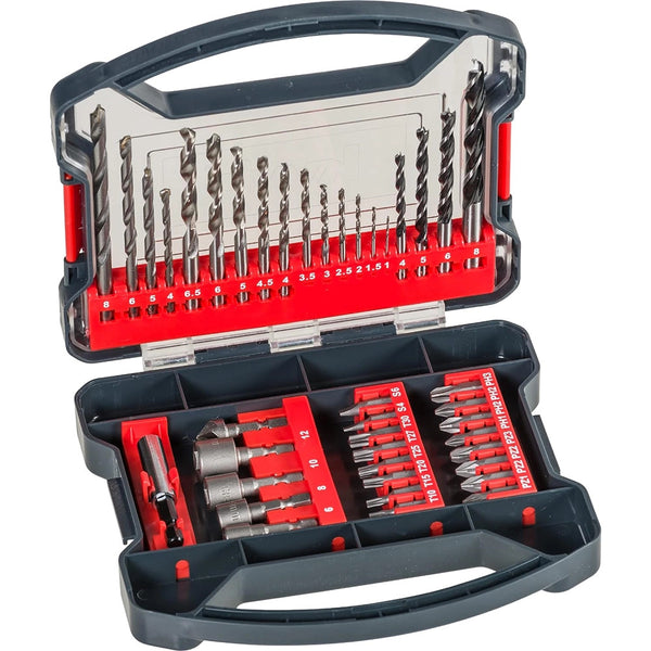 Einhell KWB 41 Piece Drill and Bit Set, Includes Bits, Socket Wrenches & Drills.