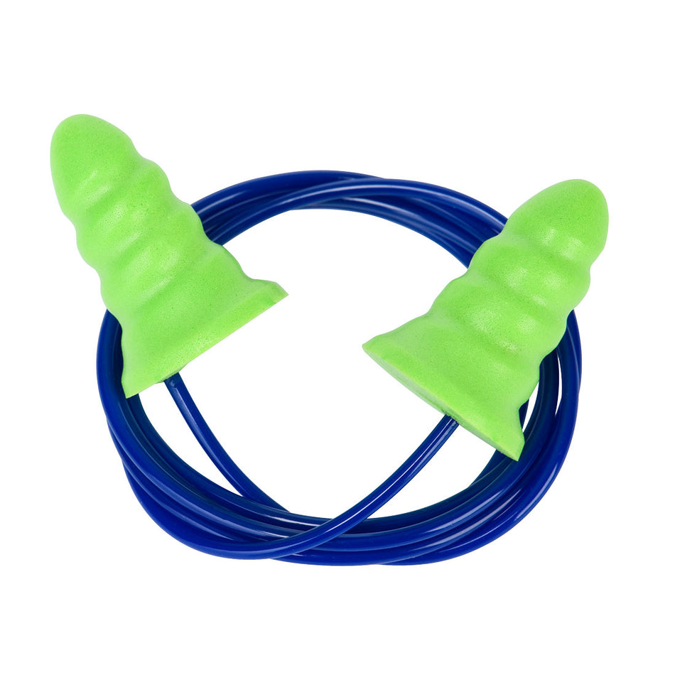 Portwest Disposable PU Ear Plugs Corded Low Attenuation (200 pairs)