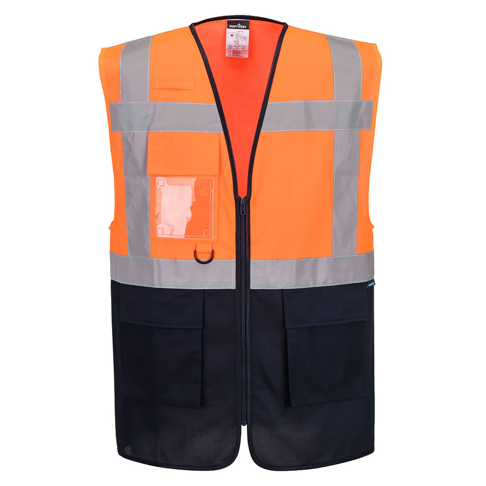 Portwest ES1 Essential Hi-Vis Contrast Executive Vest