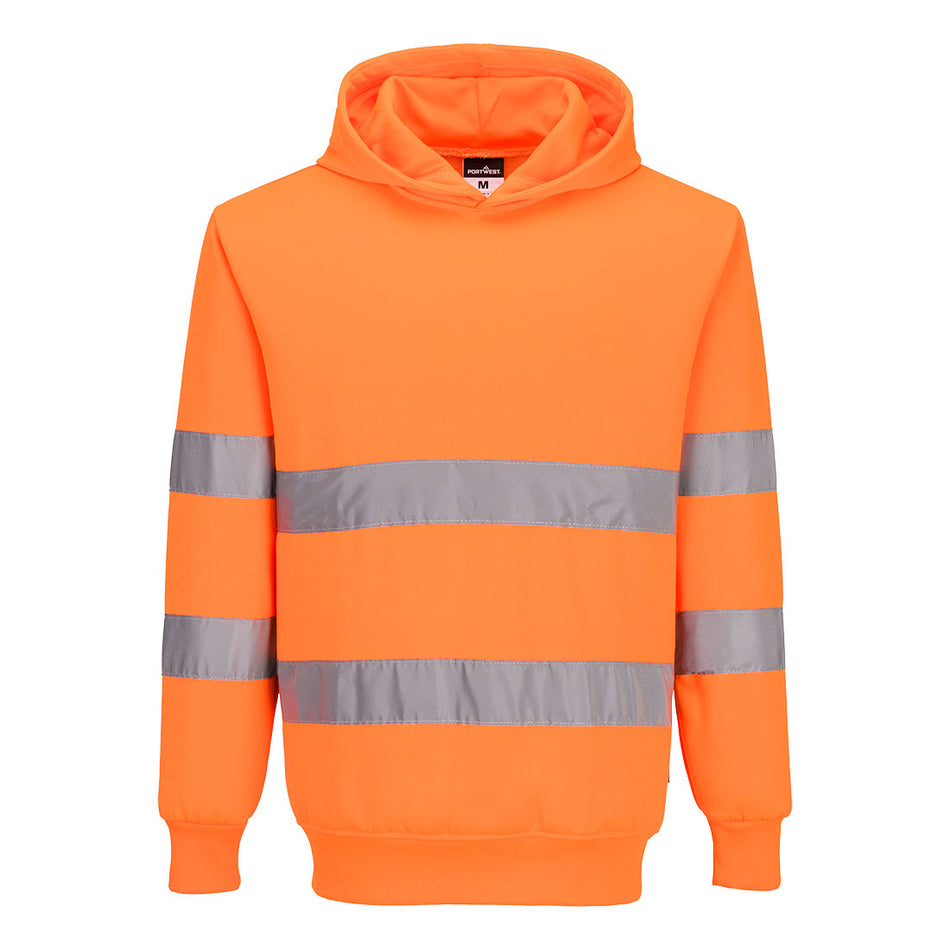 Portwest ES1 Essential Hi-Vis Hooded Sweatshirt