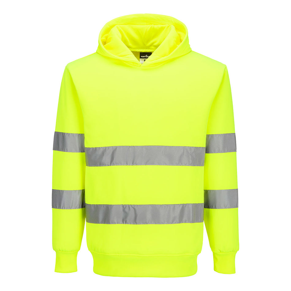 Portwest ES1 Essential Hi-Vis Hooded Sweatshirt