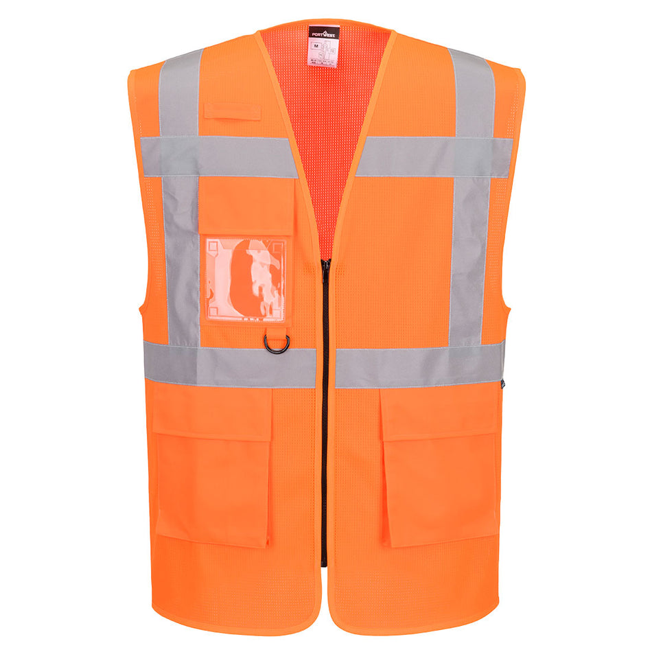 Portwest ES1 Essential Hi-Vis Mesh Executive Vest