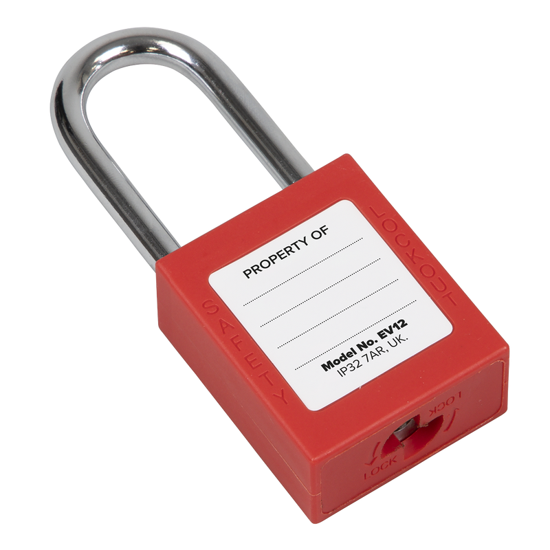 Sealey EV11 Safety Lockout Padlock