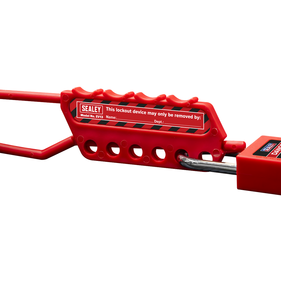 Sealey EV13 Insulation Safety Lockout Hasp