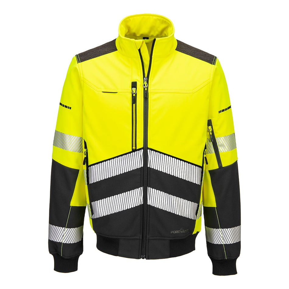 Portwest EV4 Hi-Vis Softshell Bomber (3L)
