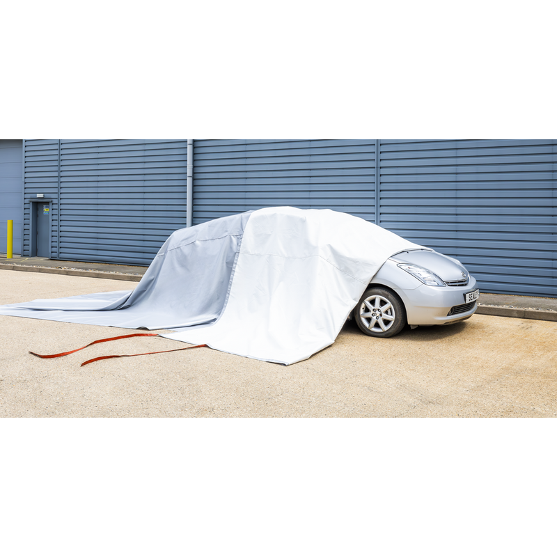 Sealey EV500 Vehicle Fire Safety Blanket - Silicone Coated 6 x 8m