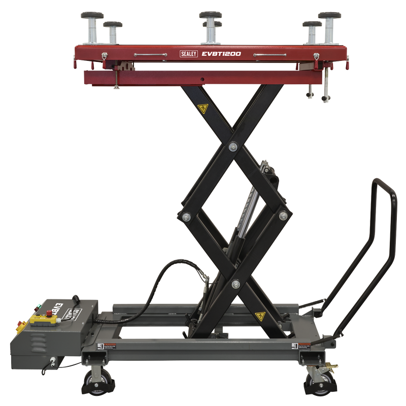 Sealey EVBT1200 High Lift EV Battery Lift/Hydraulic Platform Truck 1200kg Capacity
