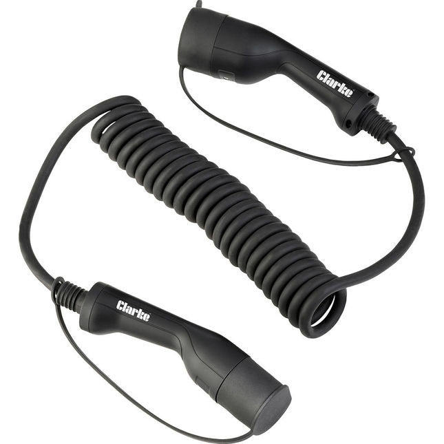 Clarke 6267036 CEV16CC Type 2 to Type 2 EV Charging Cable – 230V / 16A (3.7kW)
