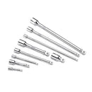 Clarke 1700571 PRO171 1/4"  3/8" & 1/2" Drive 9 piece Wobble Extension Bar Set