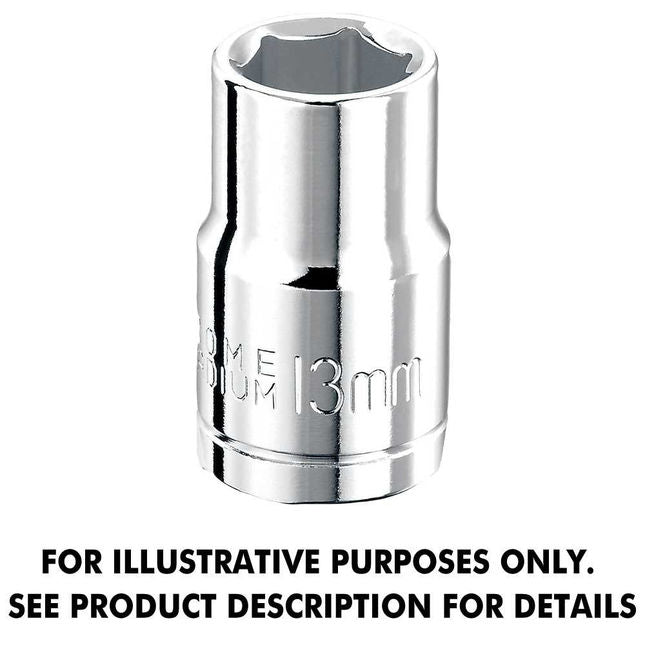 Clarke 1700683 PRO283 20mm 3/8" Drive 'Flat Drive' Metric Socket