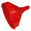 SEALEY F8 Fixed Spout Funnel with Filter 300mm - Extra-Large