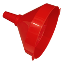 SEALEY F8 Fixed Spout Funnel with Filter 300mm - Extra-Large
