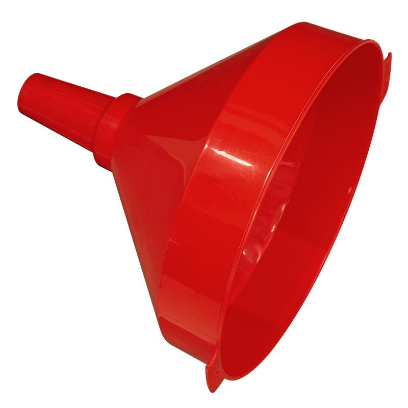 SEALEY F8 Fixed Spout Funnel with Filter 300mm - Extra-Large