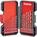 Clarke 1801762 CHT762 17 Piece Drill Bit Set (1.5-6mm)