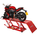 Clarke 7610143 CML3 450kg Foot Pedal Operated Hydraulic Motorcycle Lift