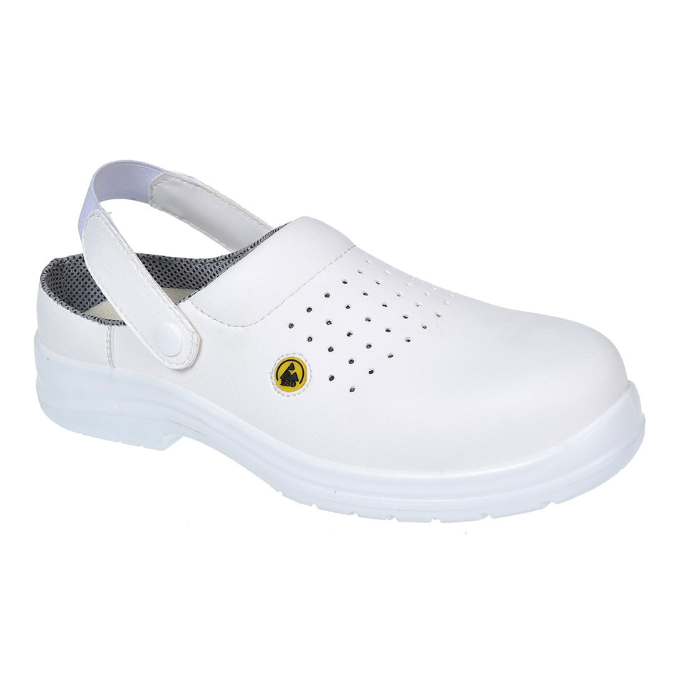 Portwest Composite Microfibre Clog SB ESD SRC A E FO