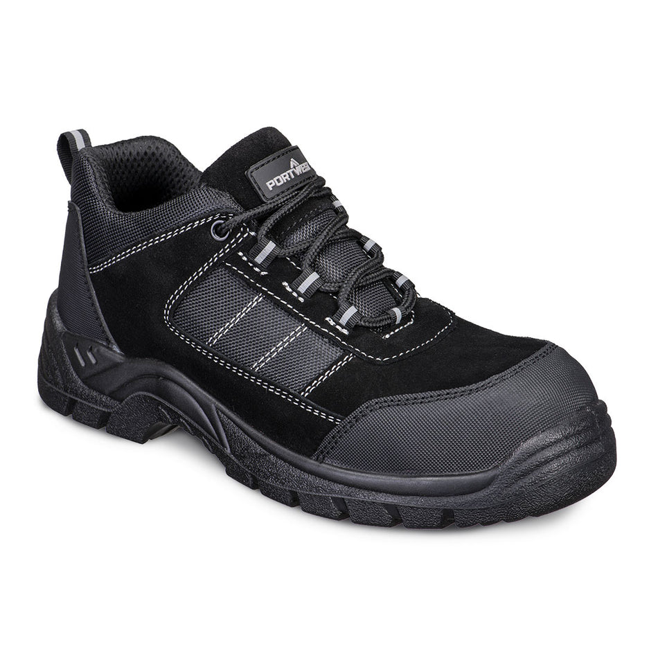 Portwest Composite Textile Suede Low Shoe S1 SR FO